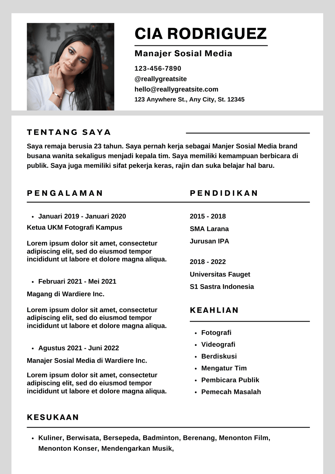 cv